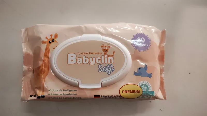 TOALLA HUMEDA BABYCLIN 80UN
