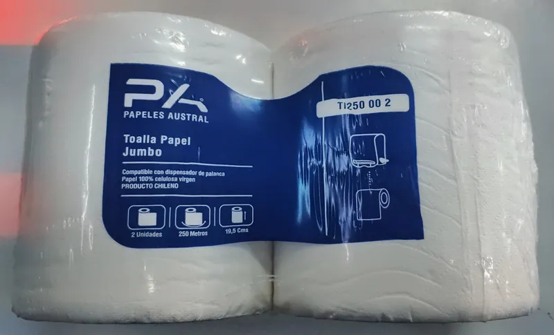 TOALLA PAPEL 2X250MTS