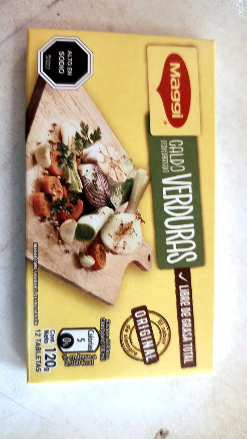 CALDO MAGGI VERDURAS X12 120G
