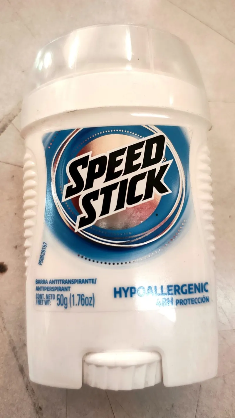 DESODORANTE SPEED STICK HIPOALERGENICO 50G