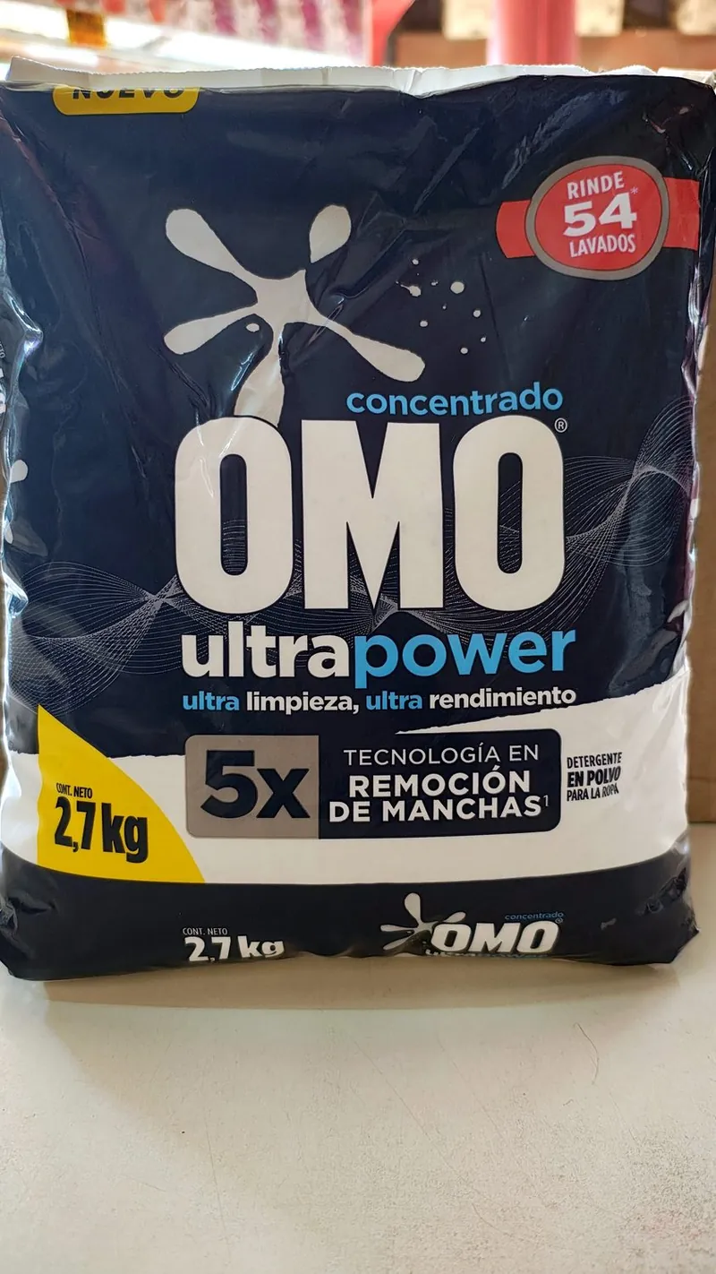 DETERGENTE OMO POLVO ULTRA POWER 2.7KG