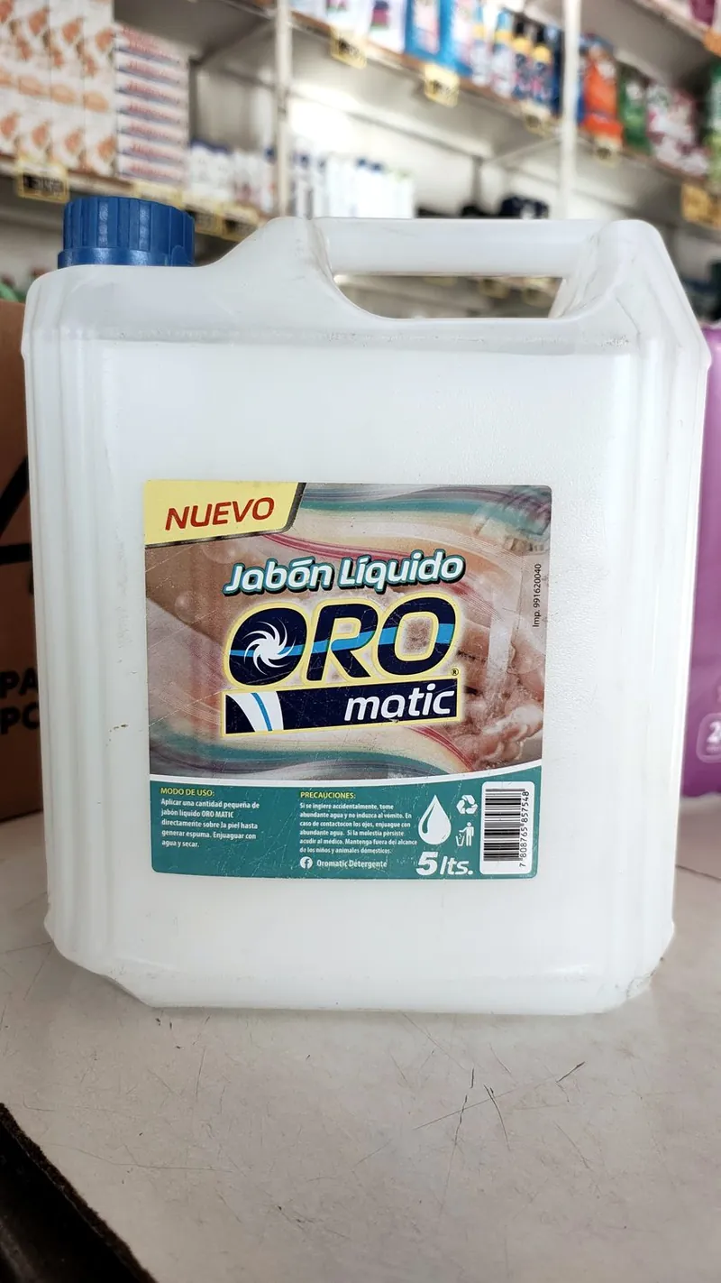 JABON LIQUIDO ORO 5LT