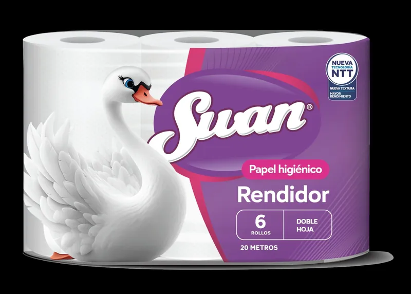 PAPEL HIGIENICO SWAN 6X20
