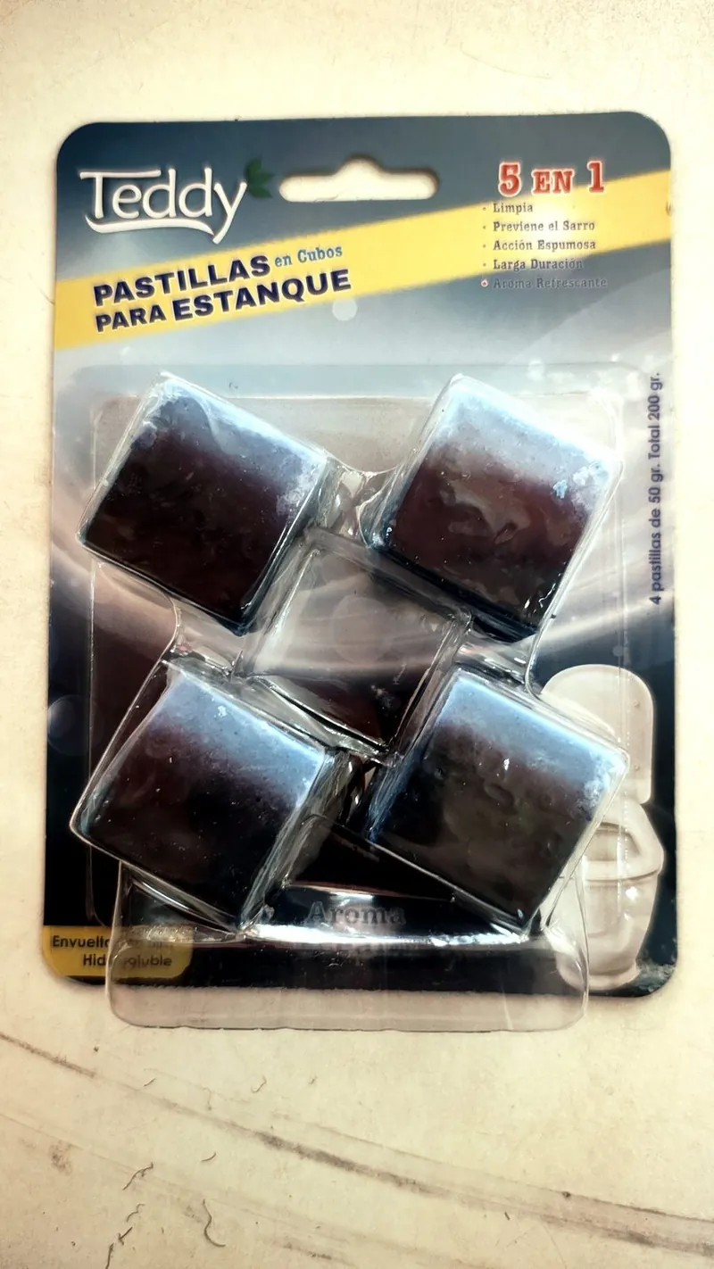 PASTILLA PARA ESTANQUE TEDDY X4